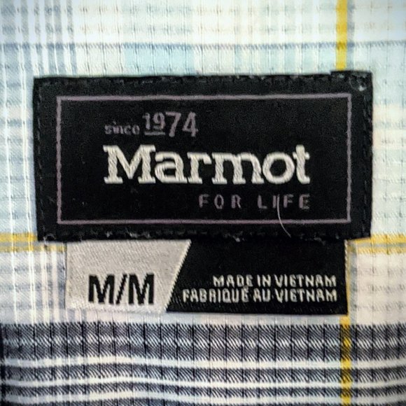 Marmot Men's Plaid Button-Down Shirt - Picture 6 of 9